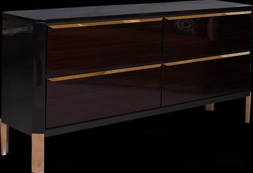 后现代轻奢餐边柜3d模型