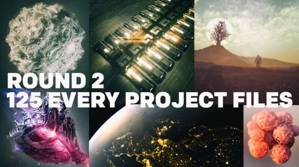 125个高级创意C4D工程 第二季 125 EVERYDAYS & PROJECT FILES – ROUND 2