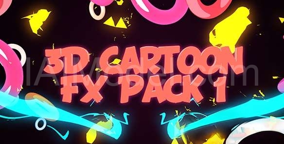3D Cartoon FX Pack 1