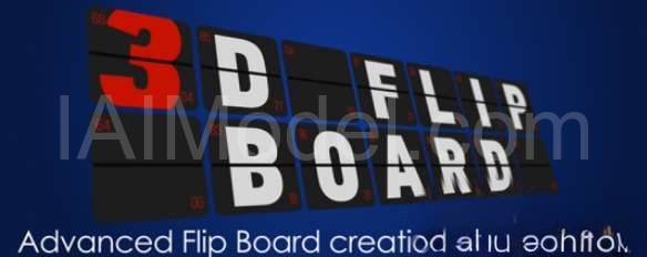 3D Flip Board