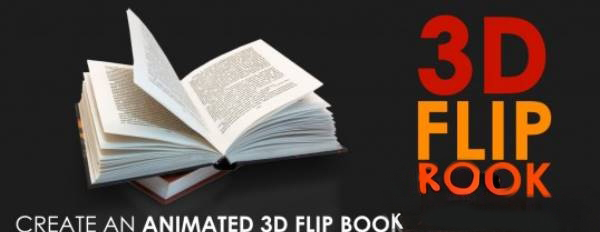 书本翻书翻页AE脚本 Aescripts 3D Flip Book v1.2