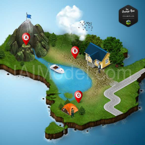3D Map Generator 2