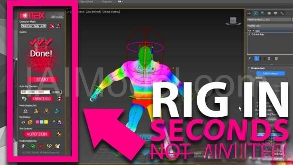 3DtoAll IKMAX v1.0 for 3ds Max 2015 - 2019