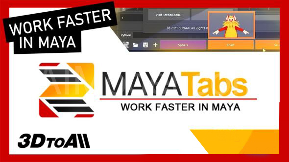 3DtoAll-MayaTabs-V1.a3-For-Maya-2015-2023