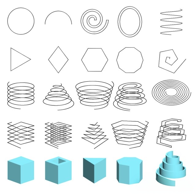 3DS MAX样条线图形生成模型插件 3d-kstudio Curlipse 1.0.33.23 for 3ds Max 2014-2024