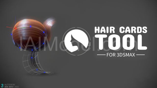 3DS MAX Hair Cards Tool