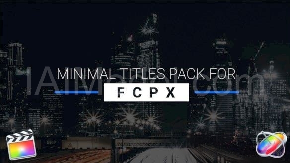 9 Minimal Titles Pack for FCPX 21473109