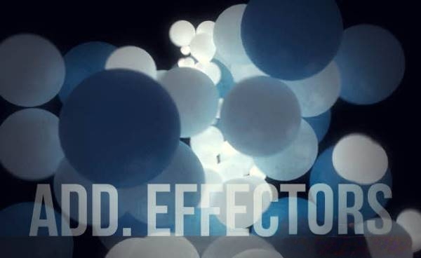 C4D Mograph动画效果器插件 Additional Effectors Vol.1 R13-R17 Win/Mac