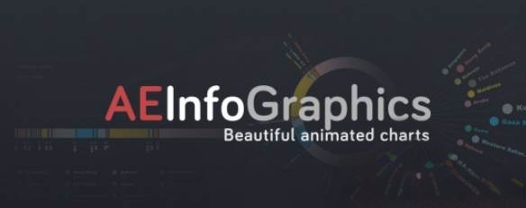 AE扁平化数据图表表格制作脚本 Aescripts AEInfoGraphics v1.3 + 使用教程
