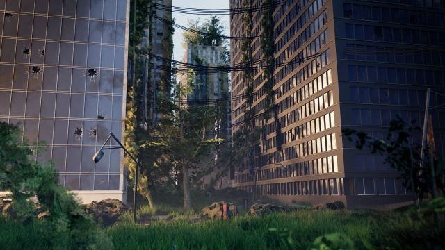 Blender城市废墟楼房生成器节点资产预设 Abandoned City Generator – Geometry Nodes
