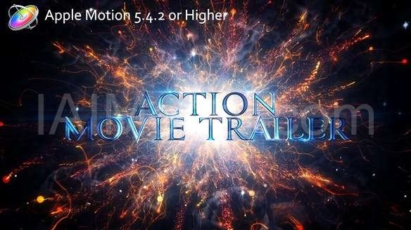 Action Movie Trailer - Apple Motion