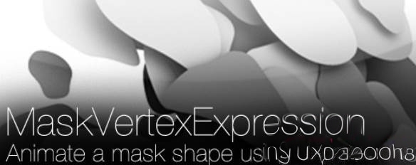 AE路径遮罩表达式控制脚本 Aescripts Mask Vertex Expression V3.0