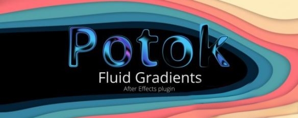 AE渐变流体效果脚本 Aescripts Potok V1.1.4 Win/Mac破解版