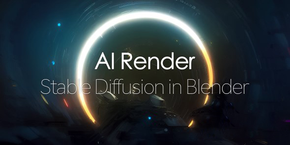 Blender智能渲染插件 Ai Render – Stable Diffusion In Blender V0.6.6