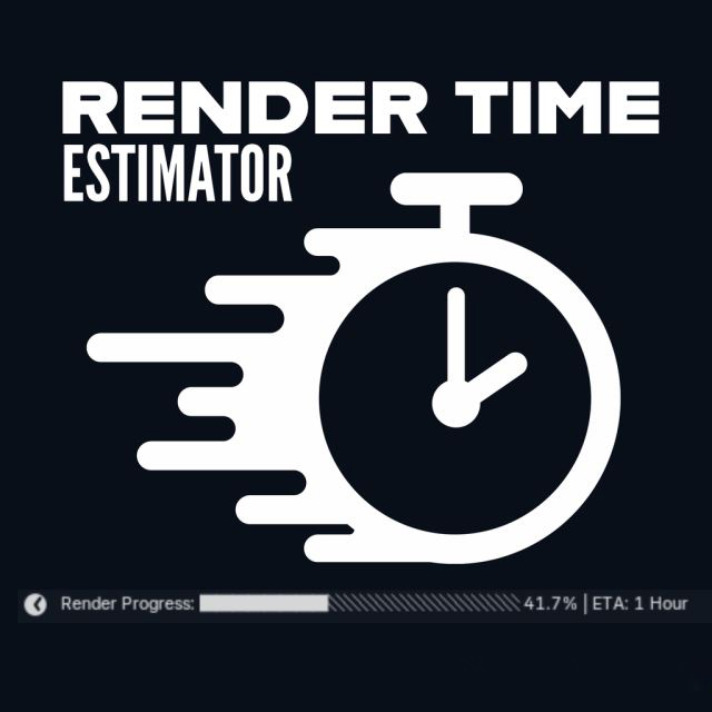 Blender渲染时间计算插件 Animation Render Time Estimator for Blender V2.0.0