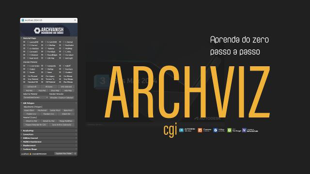3DS MAX材质转换器多功能工具插件 ArchToolz 2024.320 For 3ds Max 2020-2025